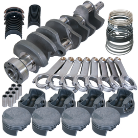 Eagle Chevy 454 4.250in Crank 6.385in H-Beam -3cc Flat Top 4.350in Pistons Rotating Assembly