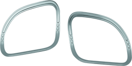 Kuryakyn Tri-Line Speaker Accents For Road Glide Chrome