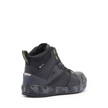Load image into Gallery viewer, Dainese Suburb D-WP Shoes Black/Camo/Acid Yellow Size - 45