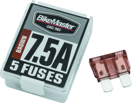 BikeMaster 5Piece 7.5A Replacement Fuse