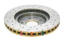Load image into Gallery viewer, DBA 8/98+ Nissan Skyline R34 GTT Front Crossdrilled Slotted 4000 Series Rotor