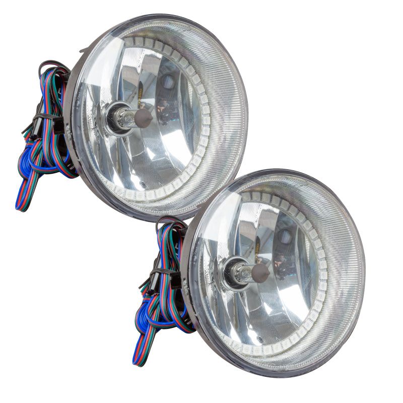Oracle Lighting 07-13 Toyota Tundra Pre-Assembled LED Halo Fog Lights -Red SEE WARRANTY