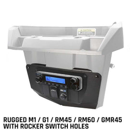 Rugged Radios Can-Am Comm/Maverick - Glove Box Multi-Mount Kit for GMR25 / ABM25