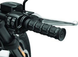 Kuryakyn Dillinger Grips Throttle-By-Wire Black