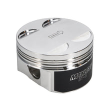 Load image into Gallery viewer, Manley Nissan GTR VR38DETT 98mm Bore 88.4mm Stroke -2cc Dish Turbo Tuff Piston Set w/ Rings
