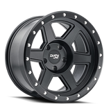 Dirty Life Compound 9315 18x9 / 6x139.7 BP / -12mm Offset / 106mm Hub Matte Black Wheel