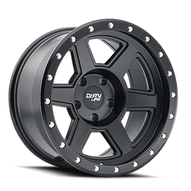 Dirty Life Compound 9315 18x9 / 5x127 BP / -12mm Offset / 78.1mm Hub Matte Black Wheel