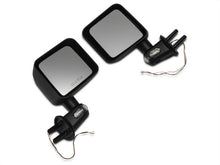 Load image into Gallery viewer, Raxiom 07-18 Jeep Wrangler JK Side Mirrors w/ LED Signal Indicators- Blk