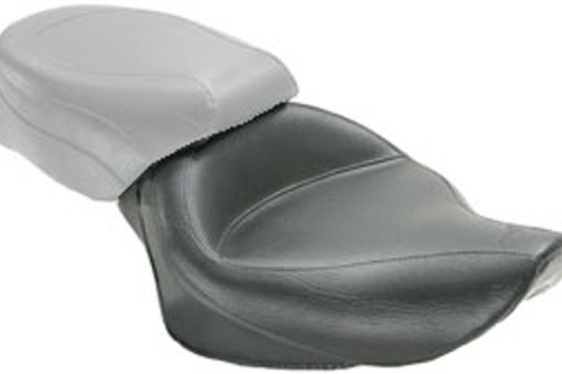Mustang 04-21 Harley Sportster 4.5 Gallon Wide Touring Solo Seat - Black