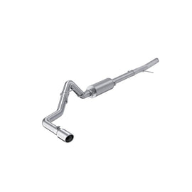 MBRP 2024 Ford Ranger Aluminized Steel Single Side Outlet 3in Cat Back Exhaust