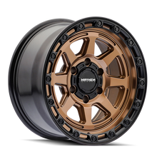 Load image into Gallery viewer, Mayhem 8306 Ridgeline 17x8.5 / 5x127 BP/ -6mm Offset / 78.1mm Hub Satin Bronze/Black Lip Wheel