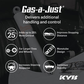 KYB 21-24 Ford F-150 4WD (Exc. Raptor & Tremor & w/o Elec. Susp.) Gas-a-Just Gas Strut - Front