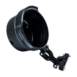 Performance Machine Round Gauge Relocation Kit - Black Ops