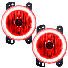 Load image into Gallery viewer, Oracle Lighting 07-09 Jeep Wrangler JK Pre-Assembled LED Halo Fog Lights -Red
