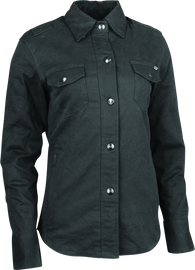 Speed and Strength Speed Society Armored Moto Shirt Black Womens - 3XL