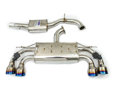 Load image into Gallery viewer, Invidia 18-21 Volkswagen Golf MK7.5 Valved Q300 Rolled Titanium Tip Cat-Back Exhaust
