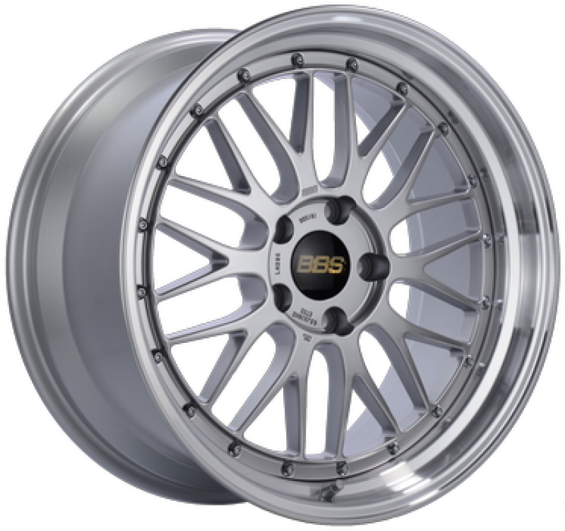 BBS LM 20x9.5 5x114.3 ET30 Diamond Silver Wheel 82mm PFS required