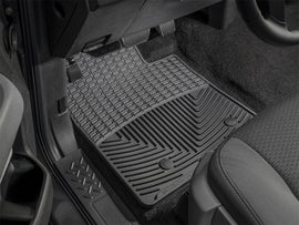 WeatherTech 08+ Nissan Frontier Rear Rubber Mats - Black