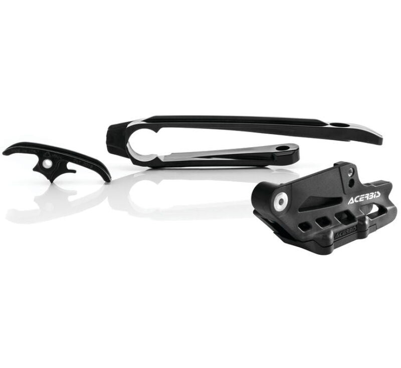 Acerbis 17-23 KTM XC-W/ XCF-W/ EXC/EXC-F Chain Guide/Slider 2.0 Kit - Black