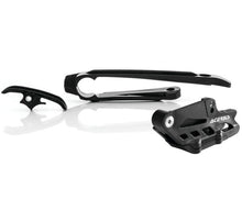 Load image into Gallery viewer, Acerbis 17-23 KTM XC-W/ XCF-W/ EXC/EXC-F Chain Guide/Slider 2.0 Kit - Black