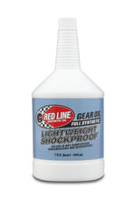 Load image into Gallery viewer, Red Line LightWeight ShockProof Gear Oil - Quart