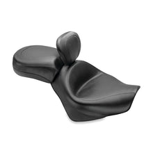 Load image into Gallery viewer, Mustang 04-21 Honda VT750 Aero Wide Touring 2PC Seat w/Driver Backrest - Black