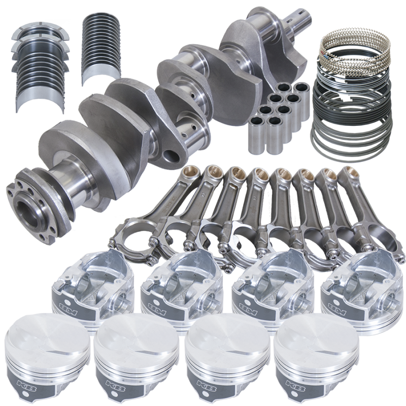 Eagle Chevy 454 4.250in Crank 6.385in I-Beam Rods 17cc Dome 4.320in Pistons Rotating Assembly