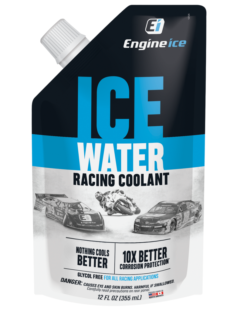 Engine Ice Ice Water Blue 12oz Pouch