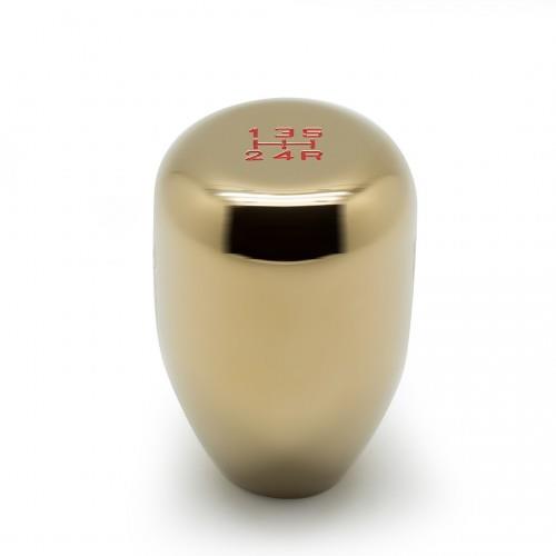 BLOX Racing 5-Speed Billet Shift Knob - Gun Metal 12x1.25mm