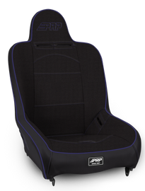 PRP Premier High Back Suspension Seat- Black/Purple Tweed
