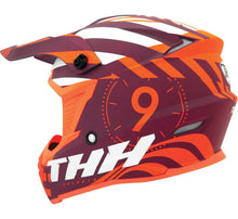 Load image into Gallery viewer, THH Helmets T730X Twister Purple/Orange - XS