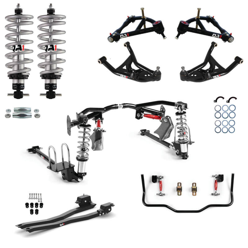 QA1 70-74 GM F-Body Level 2 Drag Kit 2.0 w/ Shocks