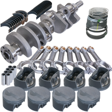 Load image into Gallery viewer, Eagle Ford 289/302 3.000in Crank 5.090in I-Beam Rods -5cc Flat Top 4.040in Pistons Rotating Assembly