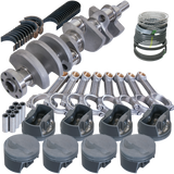 Eagle Ford 289/302 3.000in Crank 5.090in I-Beam Rods -5cc Flat Top 4.040in Pistons Rotating Assembly