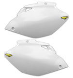 Cycra 06-09 Yamaha YZ250-450F Side Number Panels - White