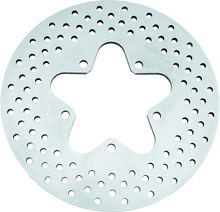 Load image into Gallery viewer, Bikers Choice 86-99 FLT Stock Replacement Rear Brake Rotor Drilled Steel H-D 40936-86