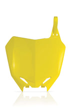 Load image into Gallery viewer, Acerbis 08-18 Suzuki RMZ250/ RMZ450 Front Number Plate - 02 RM Yellow