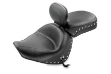 Load image into Gallery viewer, Mustang 05-09 Suzuki Boulevard C90, C90T Standard Touring 2PC Seat w/Driver Backrest Studs - Black