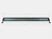 Load image into Gallery viewer, Cali Raised 42 Dual Row 5D Optic Osram Led Bar - Combo