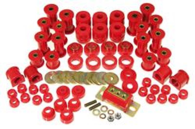 Prothane 87-96 Jeep Wrangler Total Kit - Red