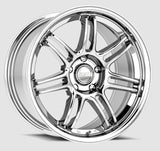 Kansei K17X Seven 19x10.5in / 5x114.3 BP / 22mm Offset / 73.1mm Bore - Chrome