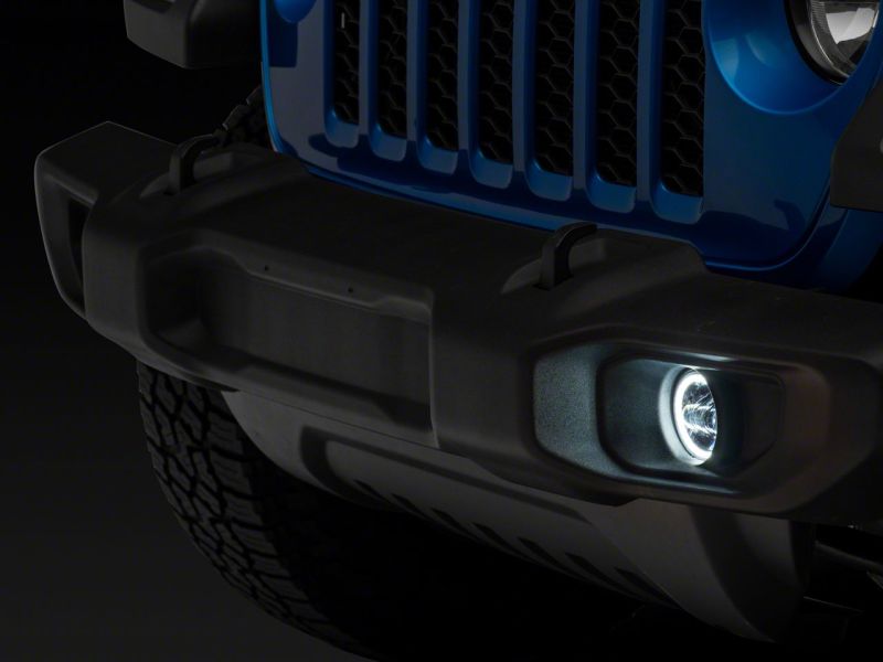 Raxiom 07-23 Jeep Wrangler JK & JL 20-23 Jeep Gladiator JT Axial Series LED Fog Lights w/ Halo