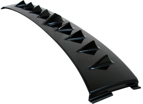 BLOX Racing 08+ Mitsubishi Lancer Vortex Generator - ABS Black - GTR Auto