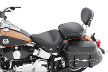 Load image into Gallery viewer, Mustang 06-17 Harley Softail Wide Tire (200mm) Std Touring,Wide Touring Pass Seat w/Studs - Black