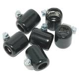 NAMZ Fuel Line Hose Clamps 1/4-5/16in. ID Black (6 Pack)