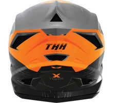 Load image into Gallery viewer, THH Helmets T-42 BMX Xtreme  Gray/Orange Youth - Small