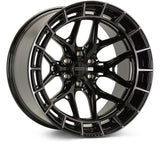 Vossen HFX-1 17x8.5in / 6x139.7 BP / ET35 / 106.1 CB - Tinted Gloss Black Wheel