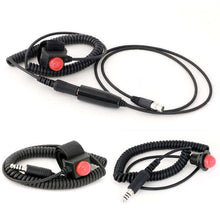 Load image into Gallery viewer, Rugged Radios Hole Mount Steering Wheel Quick Disconnect Push to Talk (PTT)