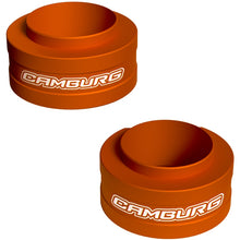 Load image into Gallery viewer, Camburg 2024+ Ford Ranger Raptor 2.5in Front Spring Preload Spacer Kit (Fox Orange)
