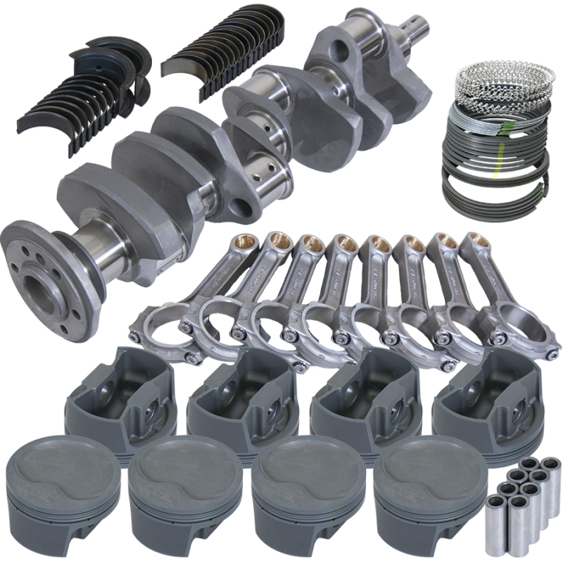 Eagle Chevy 350 3.750in Crank 5.700in I-Beam Rods -16cc 4.030in Pistons Rotating Assembly